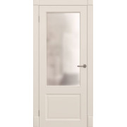 Innentür Mailand PO, lackiert, mit Glas — Omega