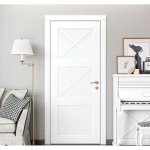 Interior door Roma-Veneziano PG, painted, solid — Omega