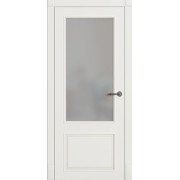 Interior door London PO, painted, with glass — Omega
