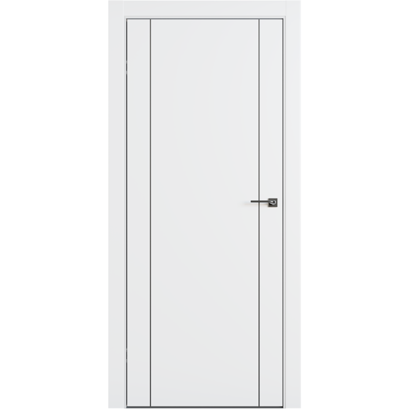 Interiérové dvere L8 Lines, lakované, plné — Omega