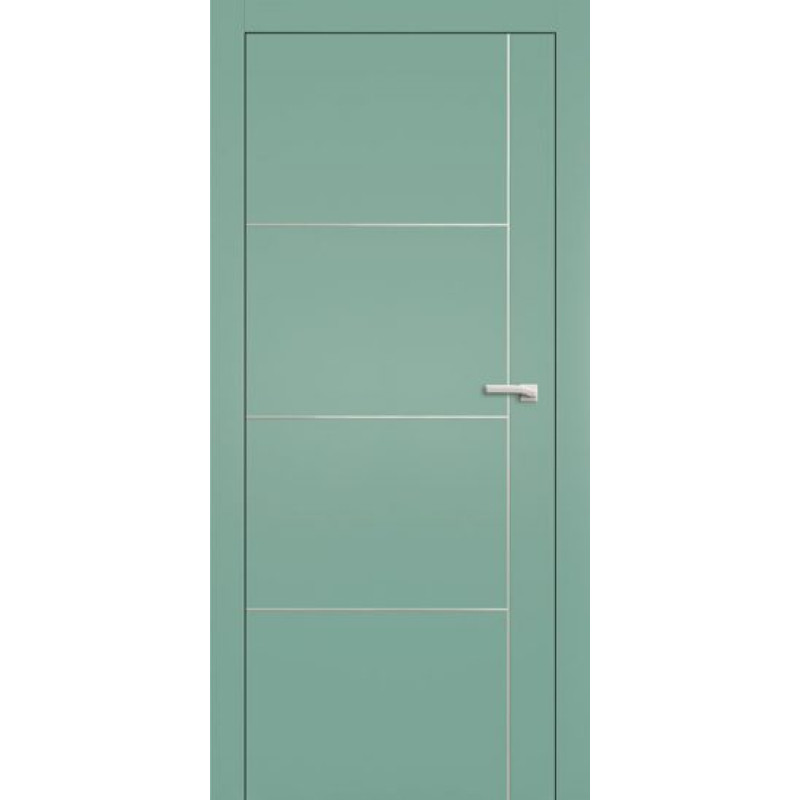 Interiérové dvere L3 Lines, lakované, plné — Omega