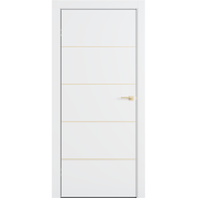 Interiérové dvere L5 Lines, lakované, plné — Omega