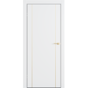 Interiérové dvere L8 Lines, lakované, plné — Omega