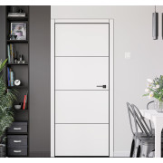 Interiérové dvere Art color C2 Metalbox, lakované, plné — Omega