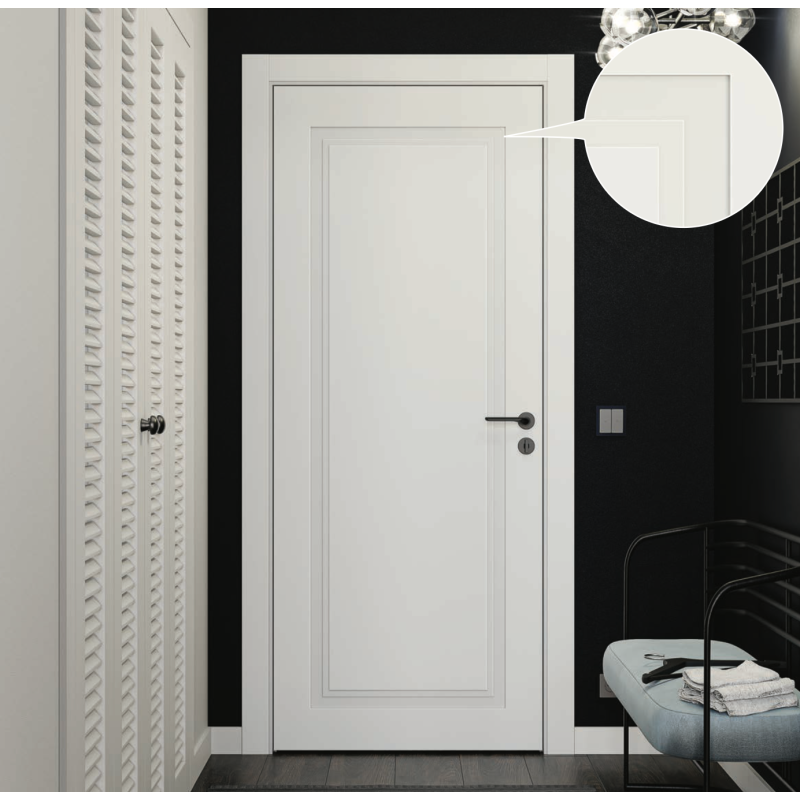 Interiérové dvere Florencia Minimal, lakované, plné — Omega