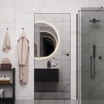 Interior door Top-Glass, with mirror, hidden frame — Omega
