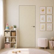 Interior door Top-Glass, with glass, hidden frame — Omega