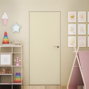 Innentür Top-Glass, Satinglas, verdeckte Montage — Omega