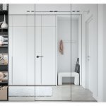 Interiérové dvere Uni-Glass UniGlass, zrkadlo, so zrkadlom, skrytá montáž — Omega