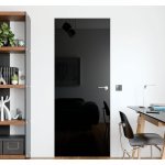 Interiérové dvere Uni-Glass UniGlass, lakované, so sklom, skrytá montáž — Omega