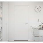 Interiérové dvere Uni-Glass UniGlass, pod náter, plné, skrytá montáž — Omega