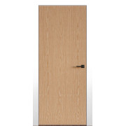 Interior door Uni-Glass UniGlass, veneered, solid, hidden frame — Omega