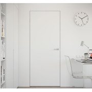 Interiérové dvere Uni-Glass UniGlass, pod náter, plné, skrytá montáž — Omega