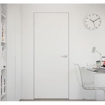 Interiérové dvere Uni-Glass UniGlass, pod náter, plné, skrytá montáž — Omega