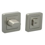 Safita WC-Verriegelung SQ Matt-Satin-Nickel