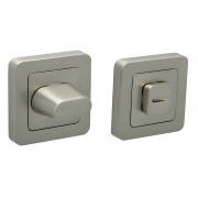Safita WC-Garnitur SQ Matt-Satin-Nickel
