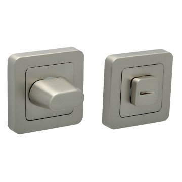 Safita WC-Verriegelung SQ Matt-Satin-Nickel