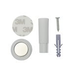 Obmedzovac chodu Safita MHS-01 skryty magneticky biela