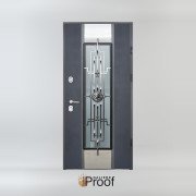 Bezpečnostné vchodové dvere Lion 4 SL do domu so sklom