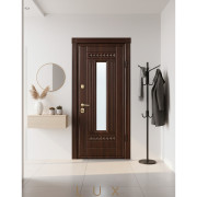 Bezpečnostné vchodové dvere Model 61 Glass do bytu