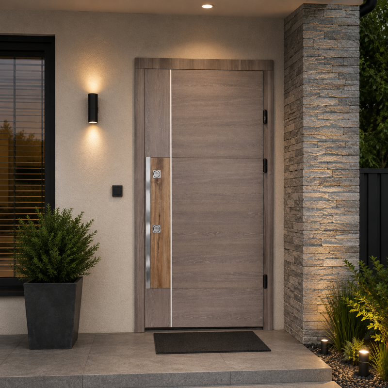 Secure entrance door Plaza for apartment