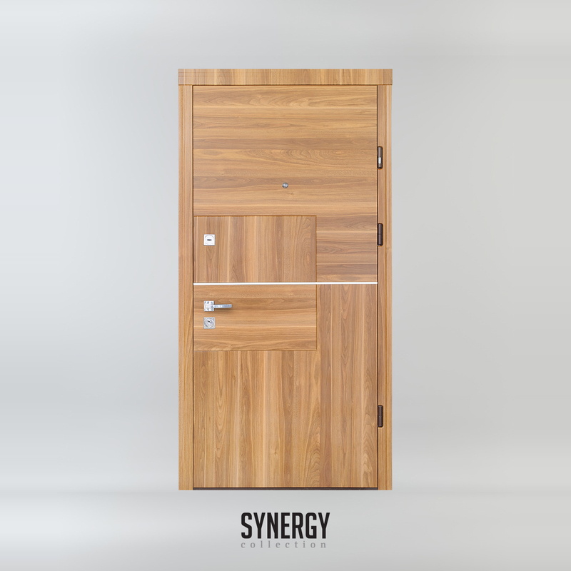 Bezpečnostné vchodové dvere Quadro do bytu