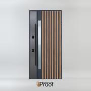 Secure entrance door Rio S Loft for house with glass