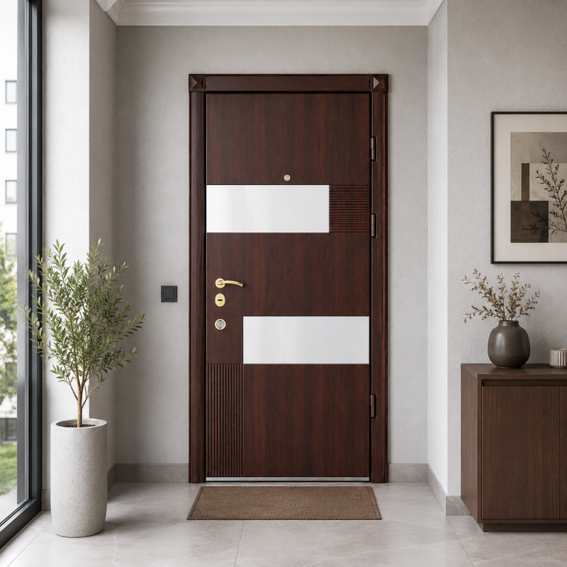 Bezpečnostné vchodové dvere Style Glass do bytu