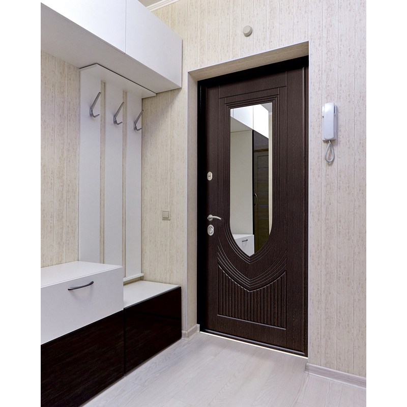 Входная безопасная дверь Turin Glass для квартиры