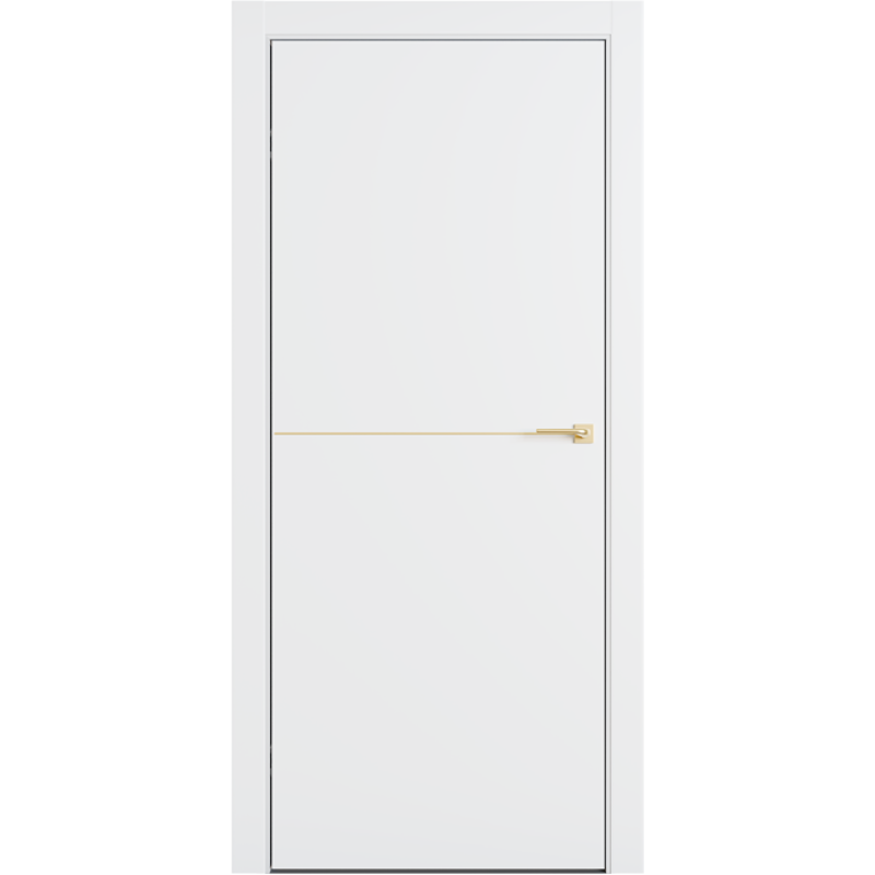 Interiérové dvere L1 Lines, lakované, plné — Omega