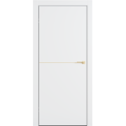 Interiérové dvere L1 Lines, lakované, plné — Omega